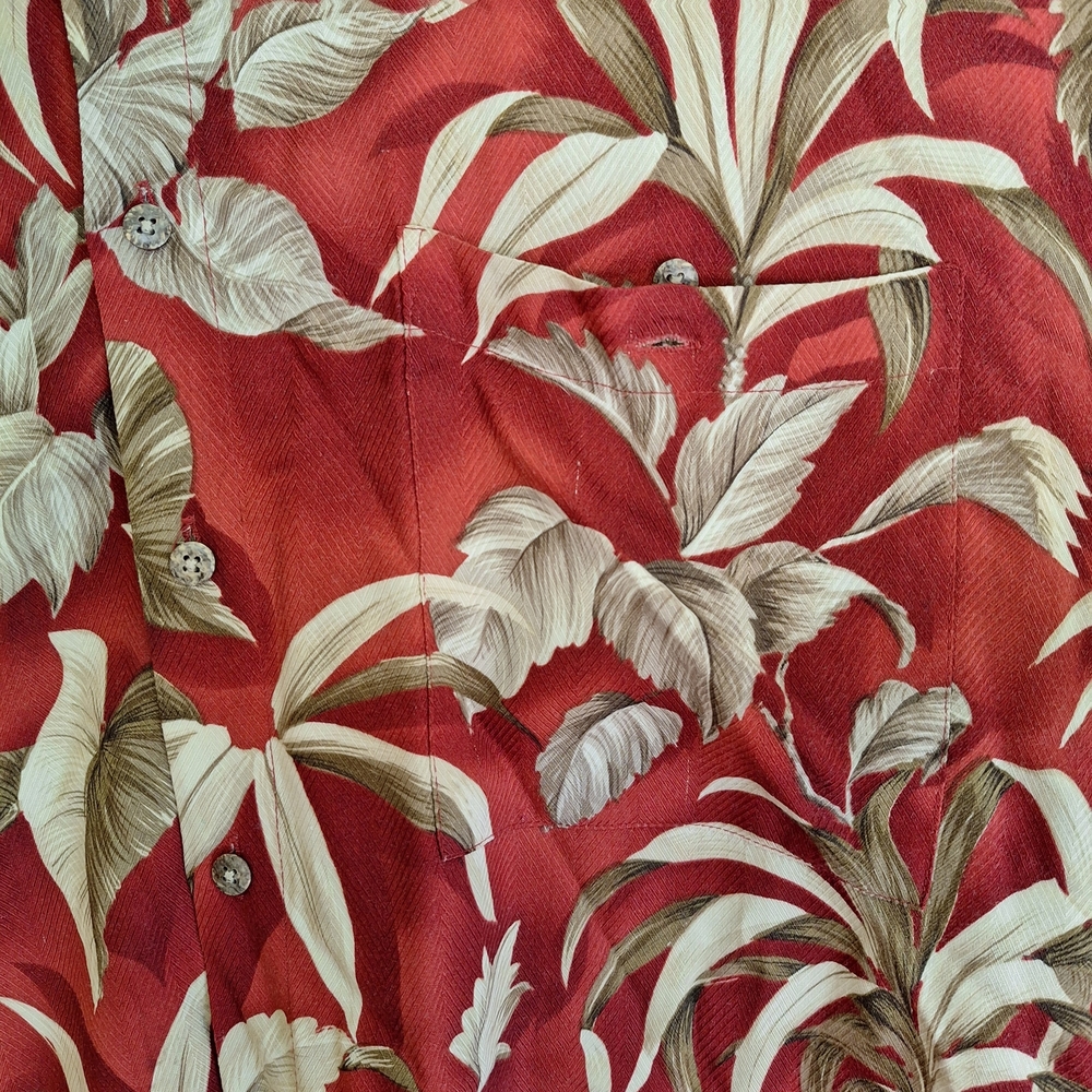 Vintage Campia Moda Floral Hawaiian Button-Up Shirt - Picture 5 of 11